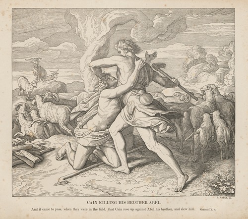 Cain killing his brother Abel