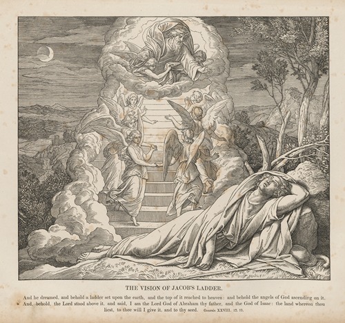 The vision of Jacob’s ladder