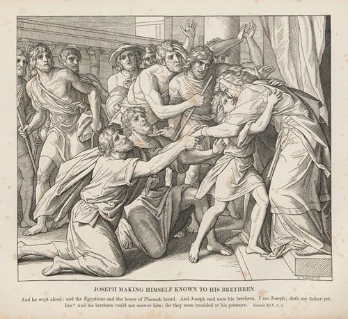 Joseph making himself known to his brethren