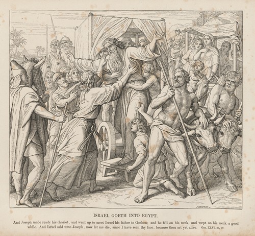 Israel goeth into Egypt