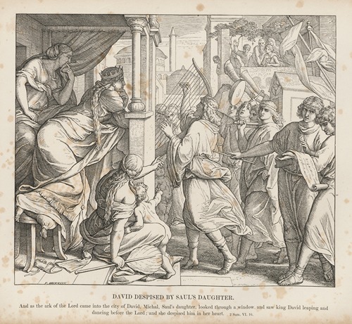 David despised by Saul’s daughter