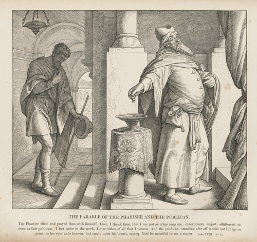 The parable of the Pharisee and the Publican