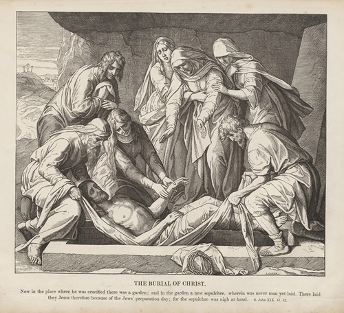 The burial of Christ