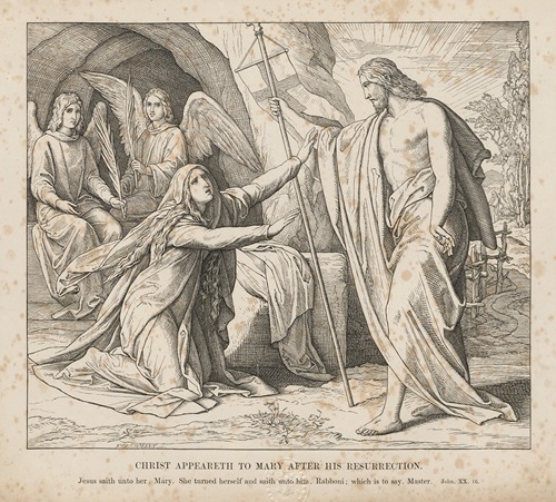 Christ appeareth to Mary after his resurrection