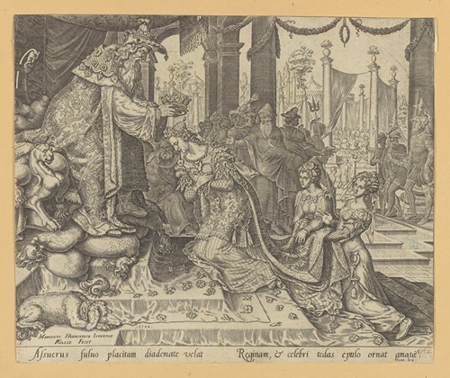 Esther Crowned by Ahasuerus