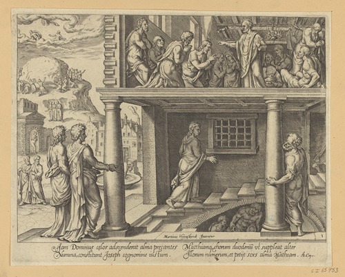 The Return of The Apostles from Mount Olivet and The Election of Matthias as Apostle