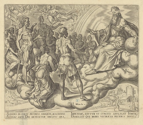 The Sons of God, Satan amongst Them, present Themselves before Him