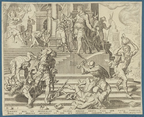 The Destruction of The Temple of Baal and The Slaughter of His Priests