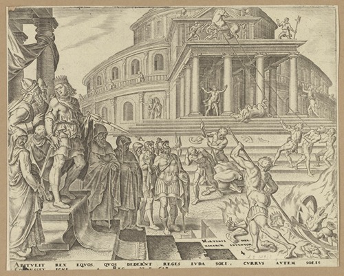 The Removal and Destruction of The Chariot and The Horses of The Sun