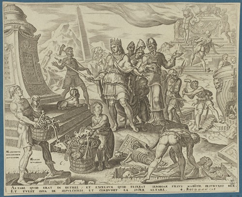 The Destruction of The Altar at Bethel and The Exhumation of The Bones From The Sepulchres