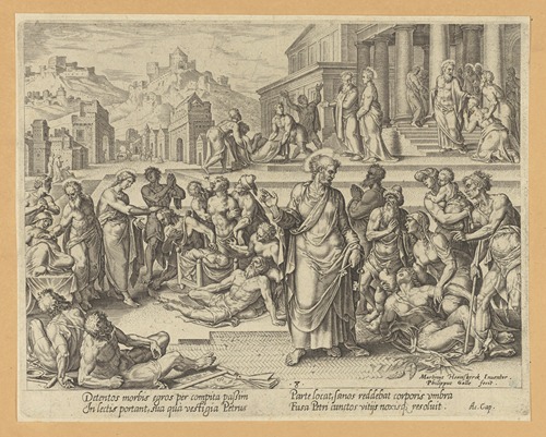 Petrus Healing The Sick With His Shadow