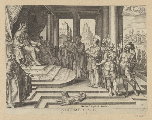 St Stephen Before The High Priest and The Council
