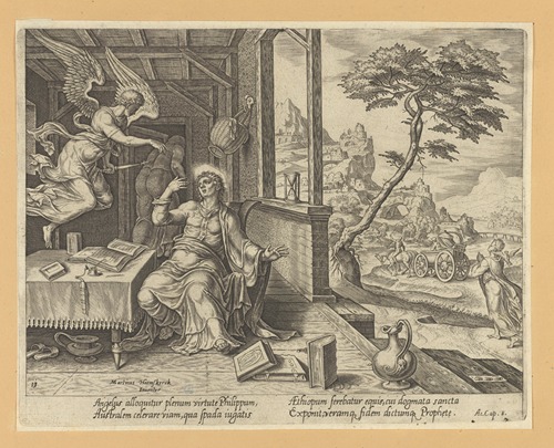 The Angel Appearing to St Philip