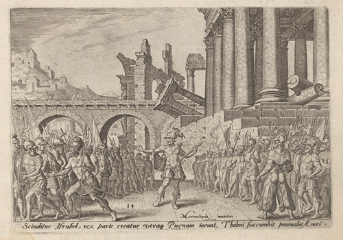 The People of Israel Divided Between Tibni and Omri