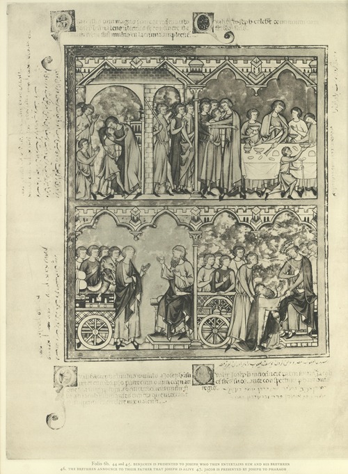 A Book of Old Testament illustrations of the middle of the thirteenth century Pl.12