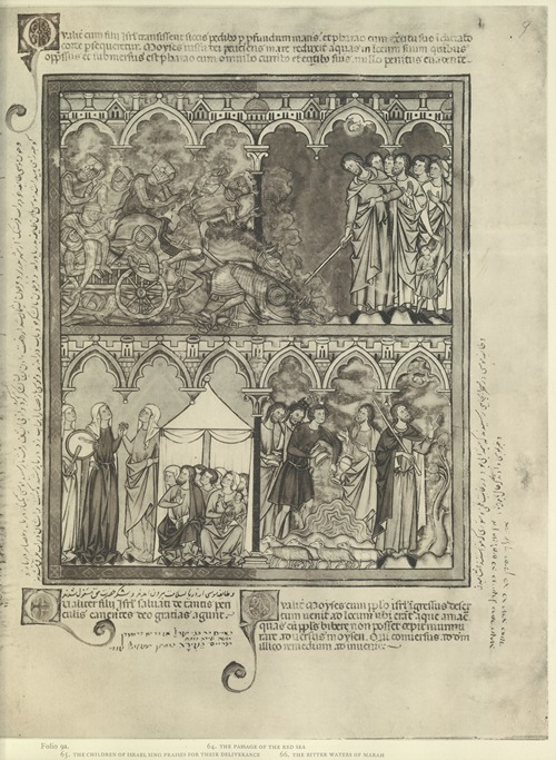 A Book of Old Testament illustrations of the middle of the thirteenth century Pl.17