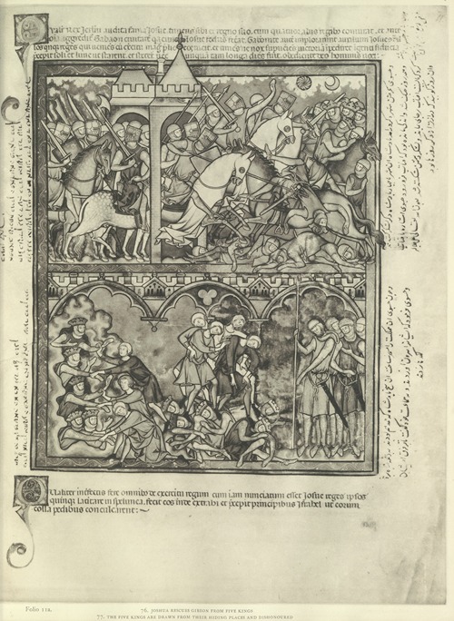 A Book of Old Testament illustrations of the middle of the thirteenth century Pl.21