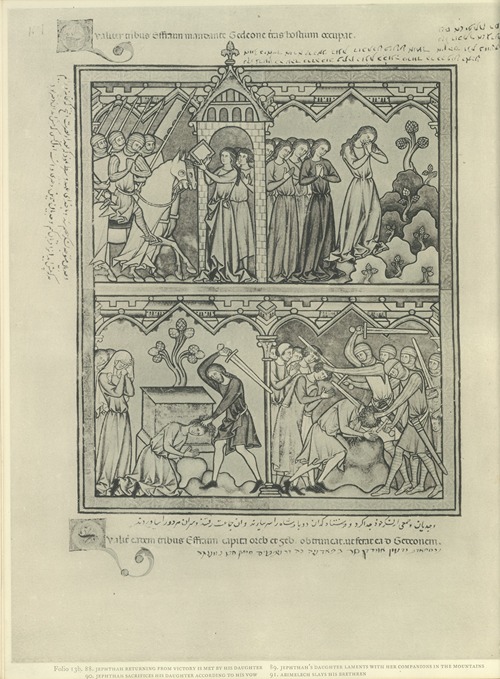 A Book of Old Testament illustrations of the middle of the thirteenth century Pl.26