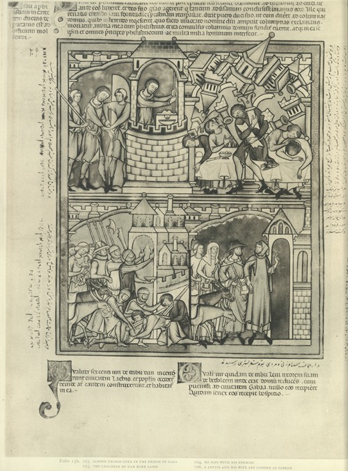 A Book of Old Testament illustrations of the middle of the thirteenth century Pl.30