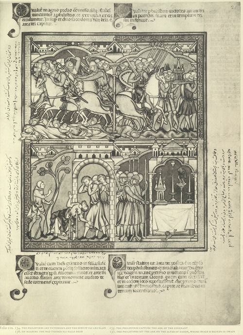 A Book of Old Testament illustrations of the middle of the thirteenth century Pl.41