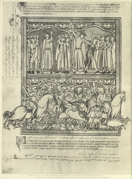 A Book of Old Testament illustrations of the middle of the thirteenth century Pl.48