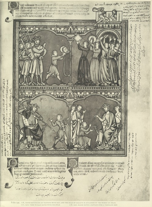 A Book of Old Testament illustrations of the middle of the thirteenth century Pl.57