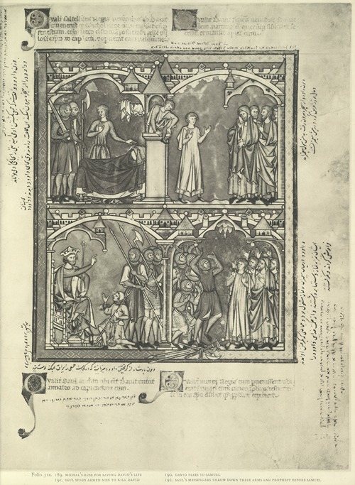 A Book of Old Testament illustrations of the middle of the thirteenth century Pl.61