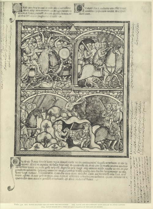 A Book of Old Testament illustrations of the middle of the thirteenth century Pl.65
