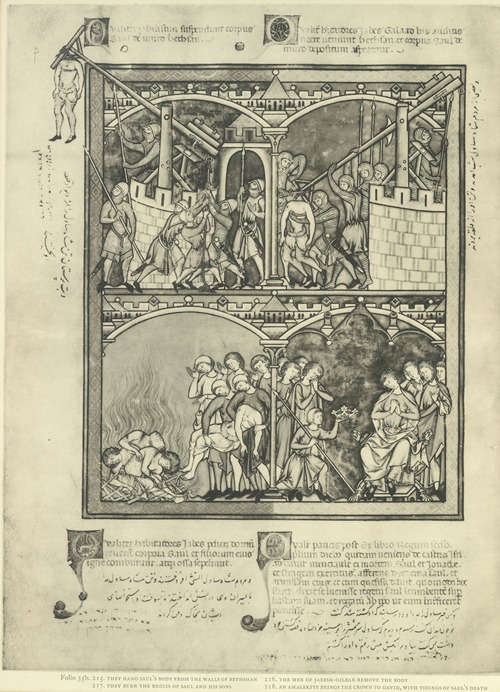 A Book of Old Testament illustrations of the middle of the thirteenth century Pl.70