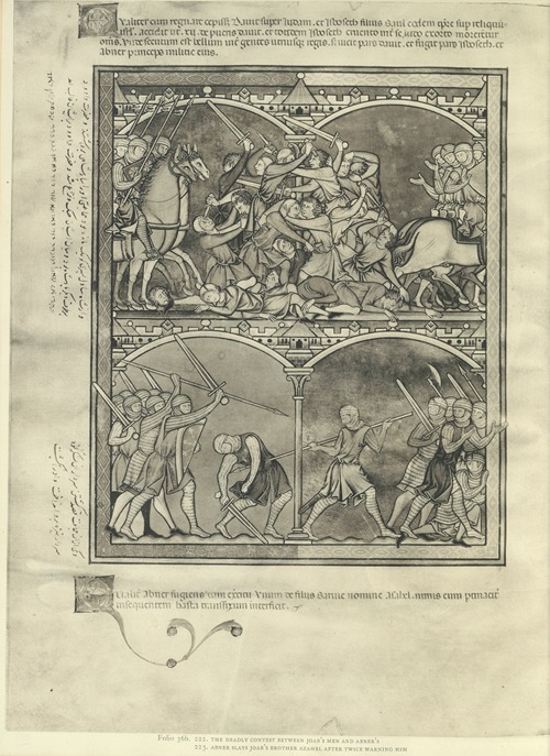 A Book of Old Testament illustrations of the middle of the thirteenth century Pl.72