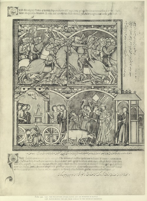 A Book of Old Testament illustrations of the middle of the thirteenth century Pl.77