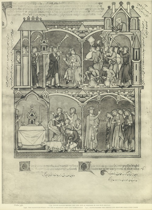 A Book of Old Testament illustrations of the middle of the thirteenth century Pl.78