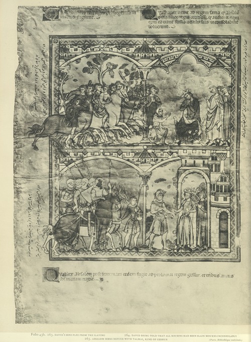 A Book of Old Testament illustrations of the middle of the thirteenth century Pl.86