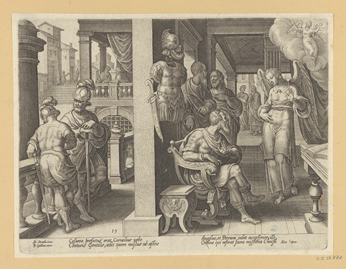 The Angel Sending Cornelius for St Peter
