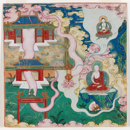 Ingang van de mandala