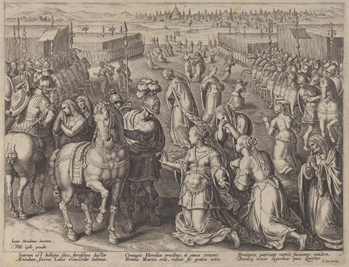 The Mothers of the Sabine Virgins making Peace