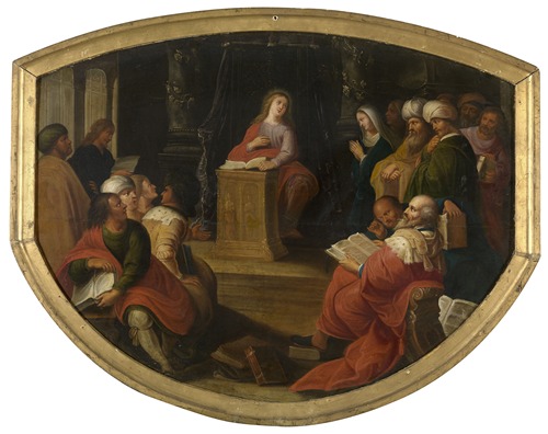 Christ’s dispute with the doctors in the temple