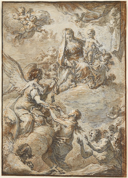Madonna Rescuing Souls from Purgatory