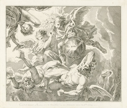 Michaël onderwerpt de duivel