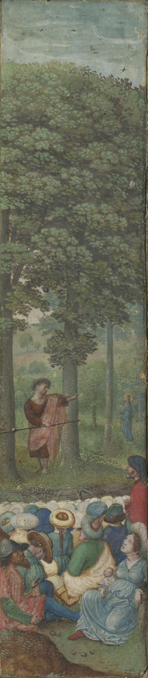 John the Baptist preaching