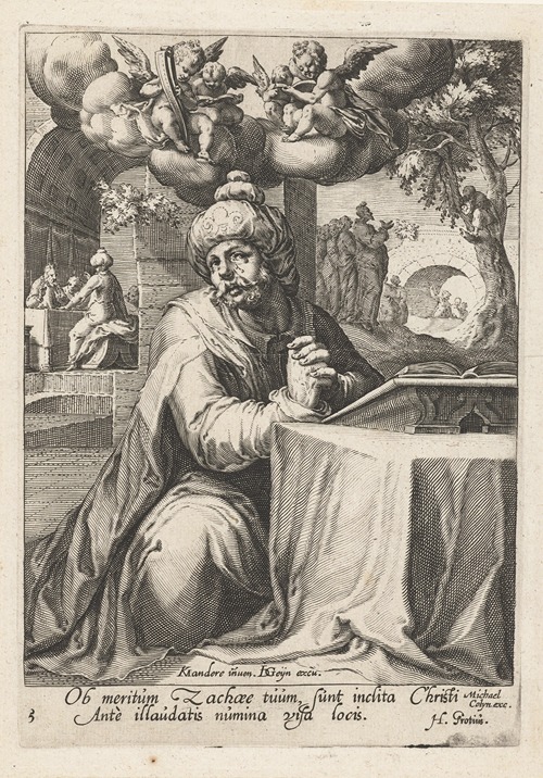 Zacchaeus as a repentant sinner