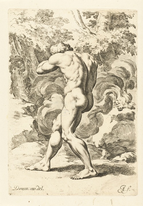 Cain fleeing from God’s wrath