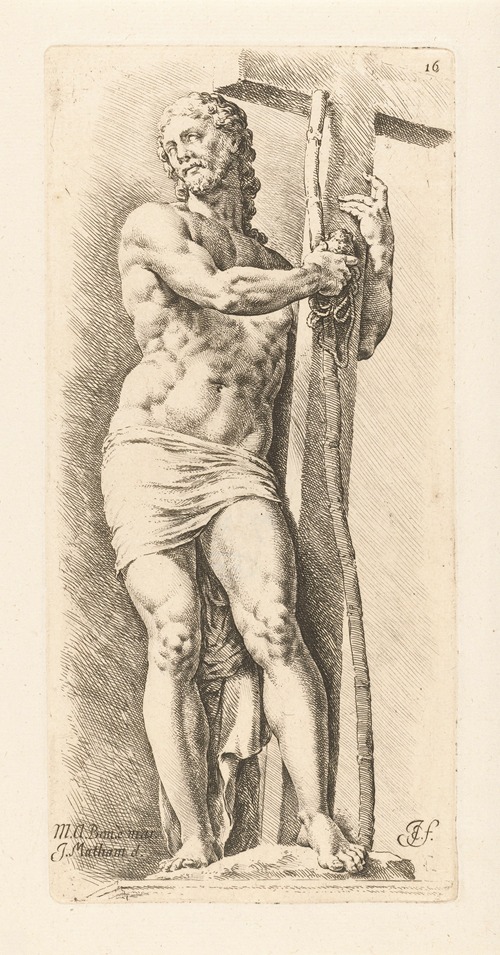 Christ with the Cross and other instruments of the Passion