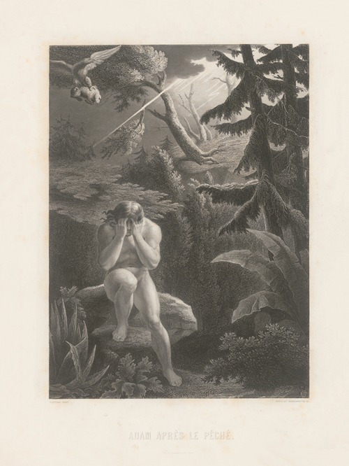 Adam aprés le péche