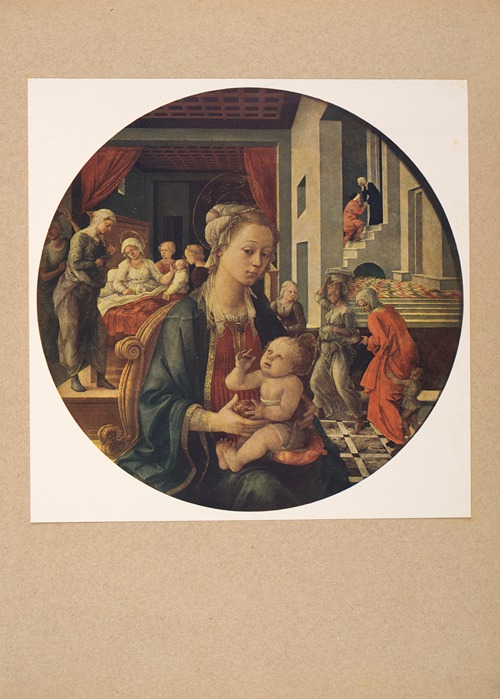 Filippo‎ ‎Lippi,‎ ‎Madonna‎ ‎col‎ ‎Bambino