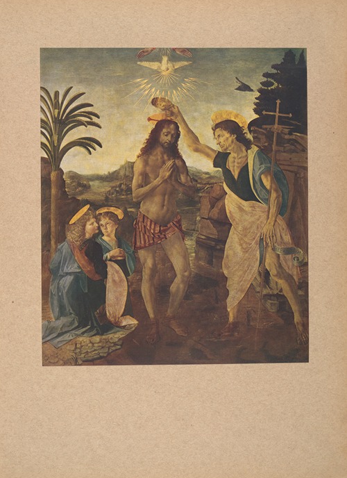 Verrocchio,‎ ‎Battesimo‎ ‎di‎ ‎Gesù