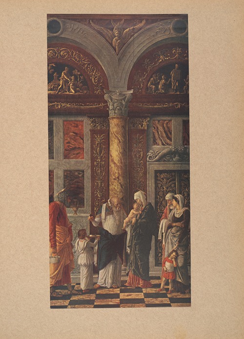 Andrea‎ ‎Mantegna,‎ ‎La Cir‎concisione di Gesù