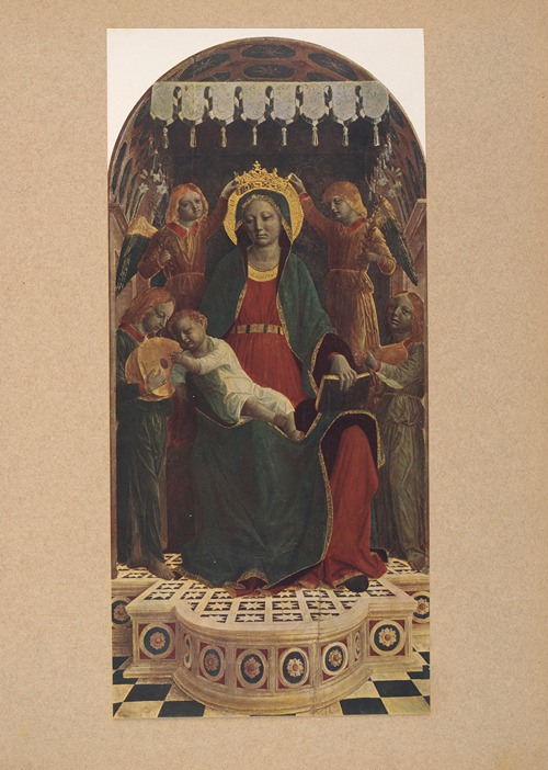 Vincenzo‎ ‎Foppa,‎ ‎Madonna‎ ‎col‎ ‎Bambino‎ ‎e‎ ‎angeli
