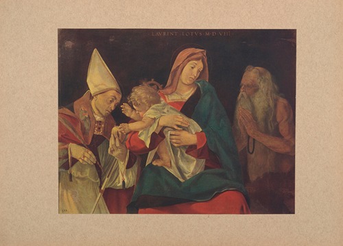 Lorenzo Lotto, Madonna col Bambino e santi
