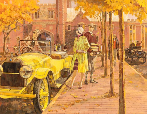 Motoring Artist Information -Rose Stanley